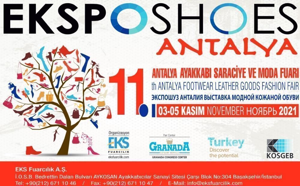 Меньше чем через месяц в Анталии стартует выставка модной обуви Eksposhoes!