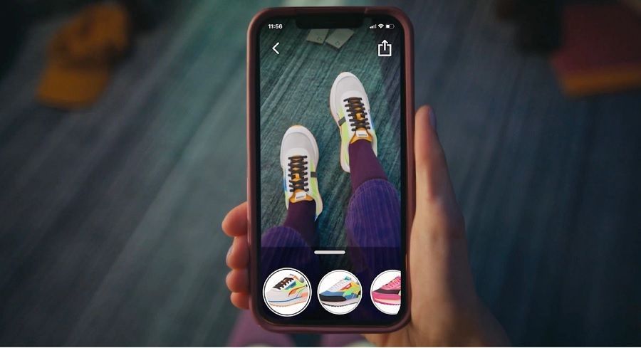 На Amazon появилась функция виртуальной примерки обуви