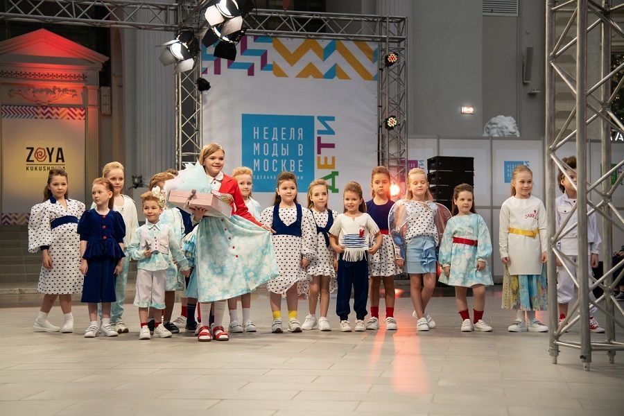 Ralf Ringer  поучаствовал в детском дефиле на Moscow fashion week