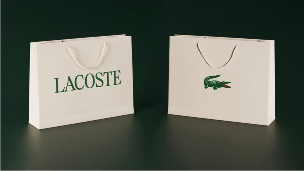 Французский Lacoste обновил логотип 
