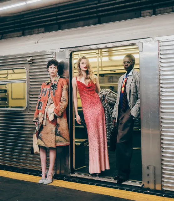 В Нью-Йоркском метро прошел показ Chanel Metiers d’Art 2026