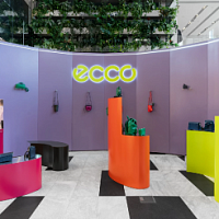 ECCO открыл поп-ап магазин в универмаге «Цветной»
