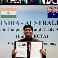 Индия и Австралия подписали двустороннее соглашение о свободной торговле
